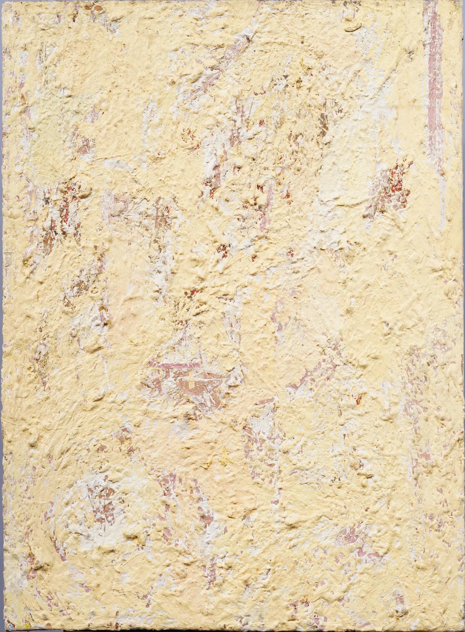 Antico dipinto ad olio ucraino espressionista astratto americano a spessore - Painting di Misha Reznikoff (1905-1971)