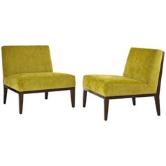 Misha Wood Frame Chair Customizable Woods Oak, Maple Walnut sleeper chair yellow