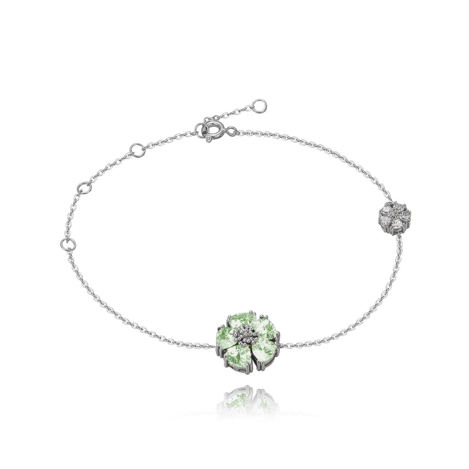 Mismatched Blossom Anklet In New Condition For Sale In New York, NY