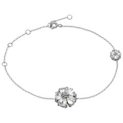 Mismatched Blossom Anklet