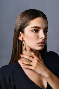 Mismatched Head to Tail Snake Earrings