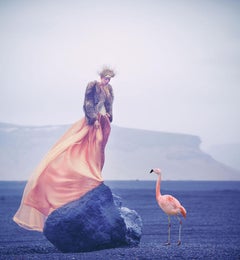 Silent Shore by Miss Aniela - Portrait photography, surreal fashion, woman, bird
