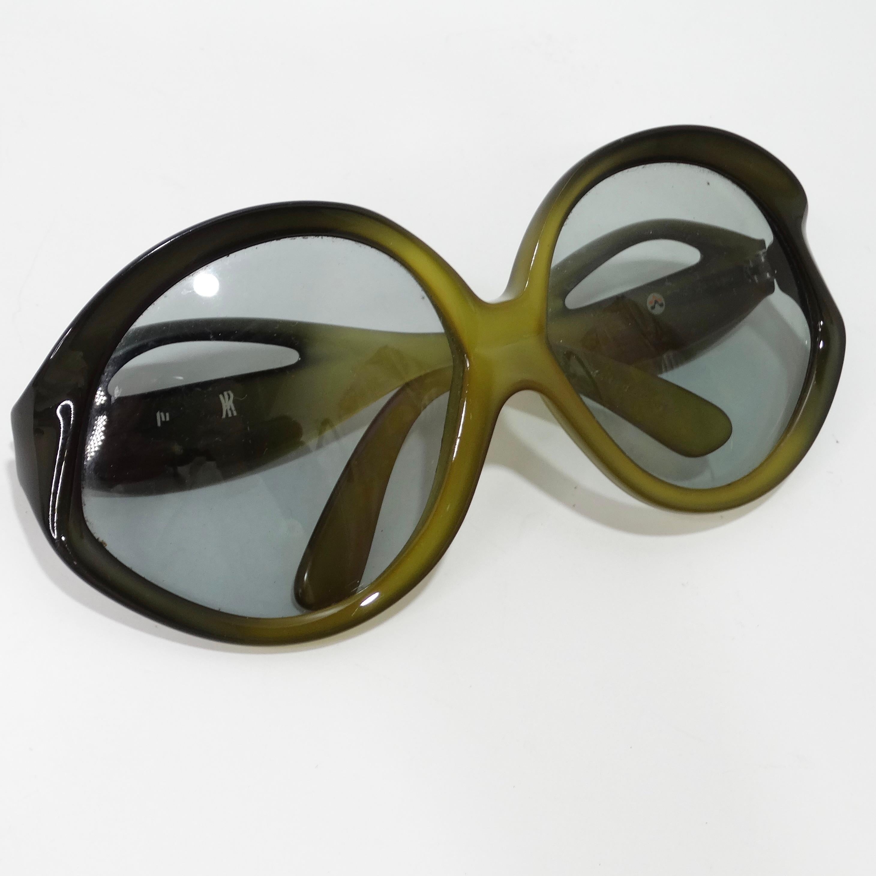 Gray Miss Dior 60s Mod Sunglasses