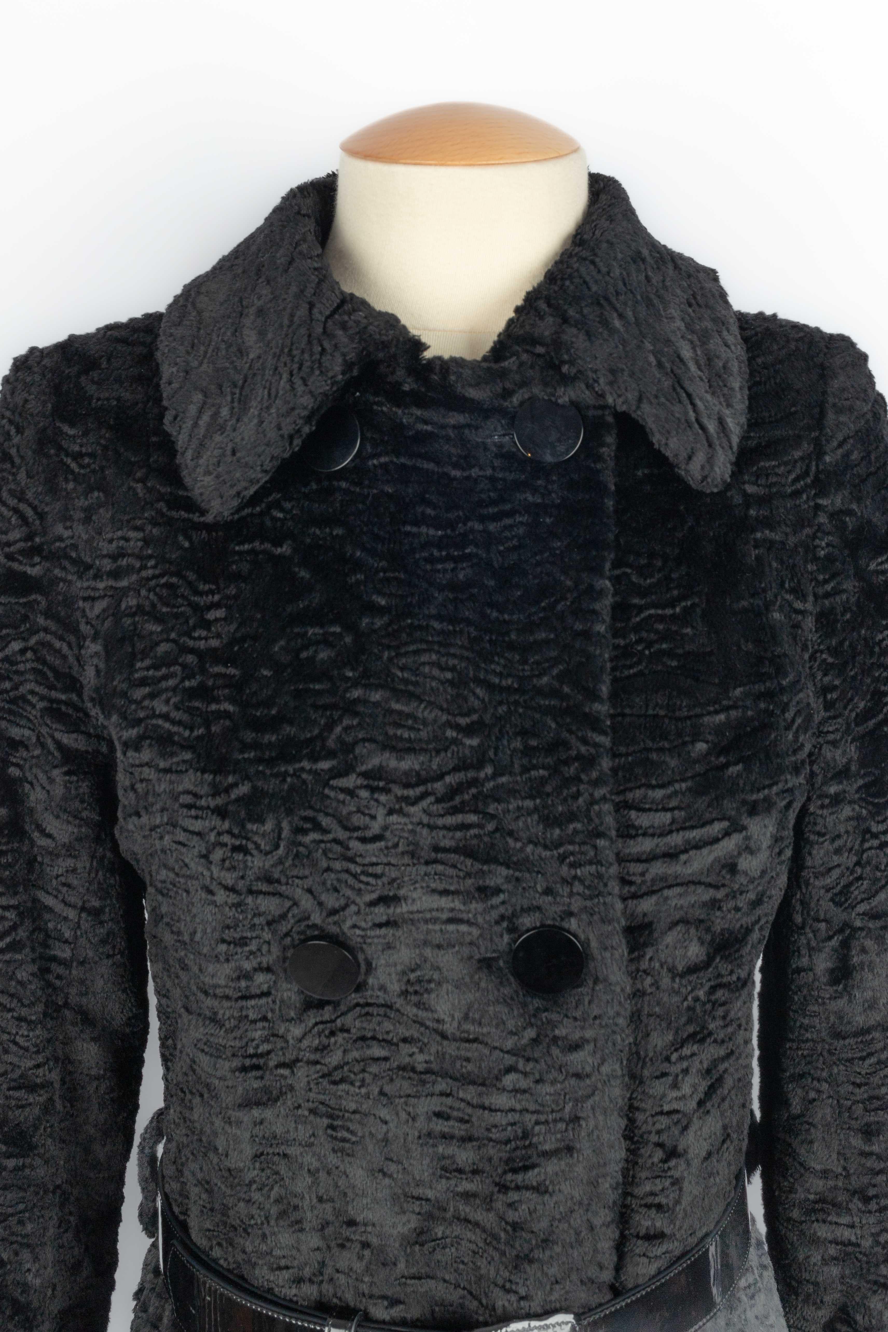 Miss Dior fur coat 3