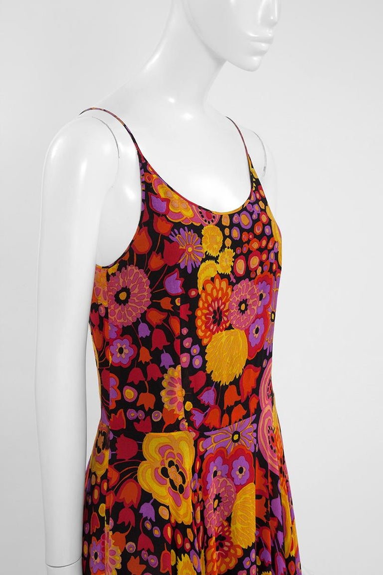 Women's Miss Dior Printed Maxi Dress For Sale
