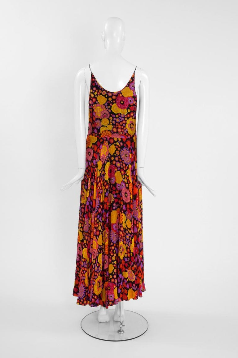Miss Dior Printed Maxi Dress For Sale 2