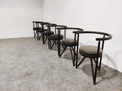 Miss Dorn Chairs, Set of 6 by Philippe Starck for Disform, 1980s