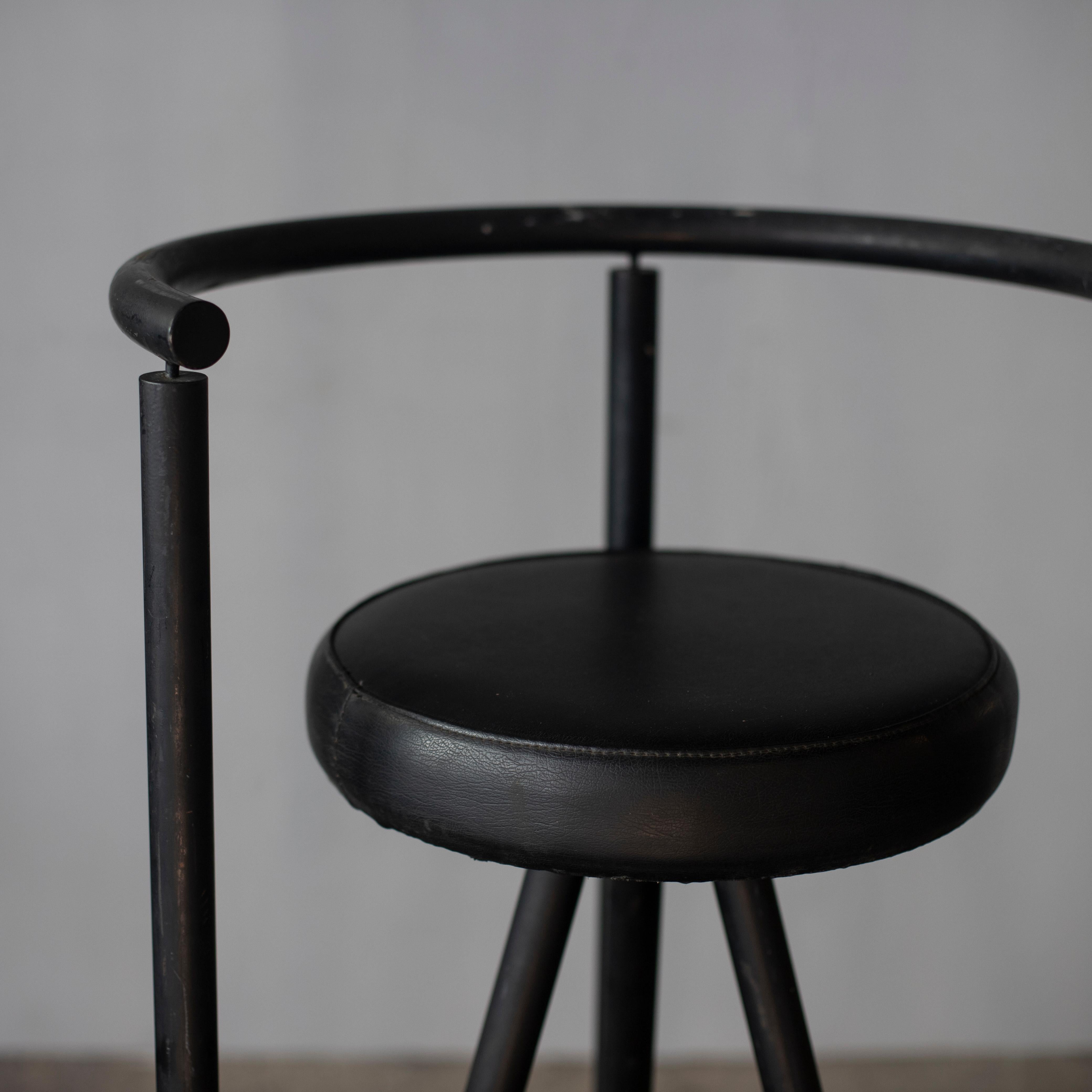 Metalwork ‘Miss Dorn’ High Stool by Philippe Starck