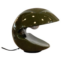 Lampada Miss Pack in verde oliva di Tacchini