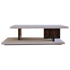 Miss Vanda 180 Veneered MDF Low Rectangular Coffee Table by Casa Casati