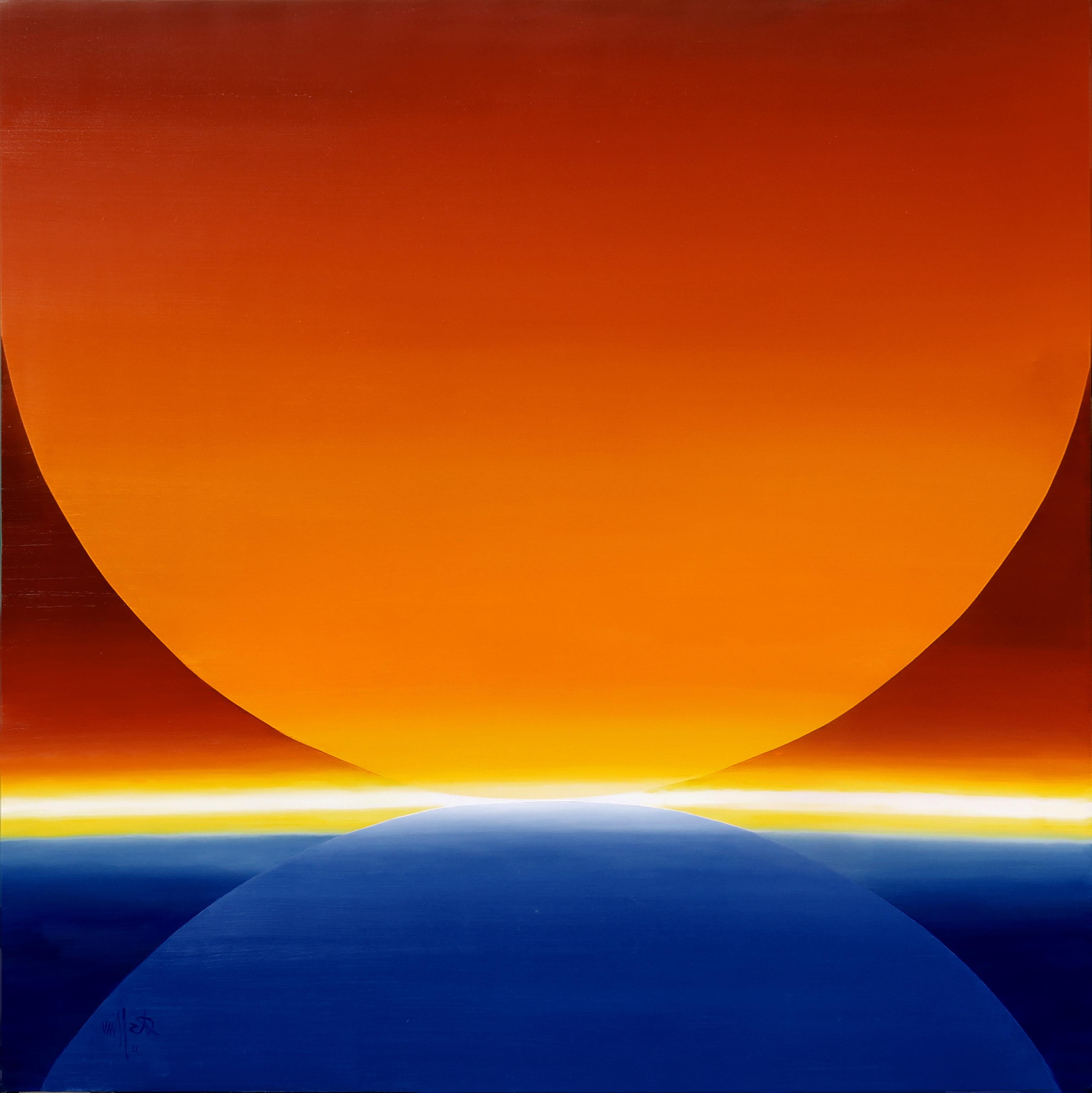 Abstract Painting di Missak Terzian - La Terra si alza