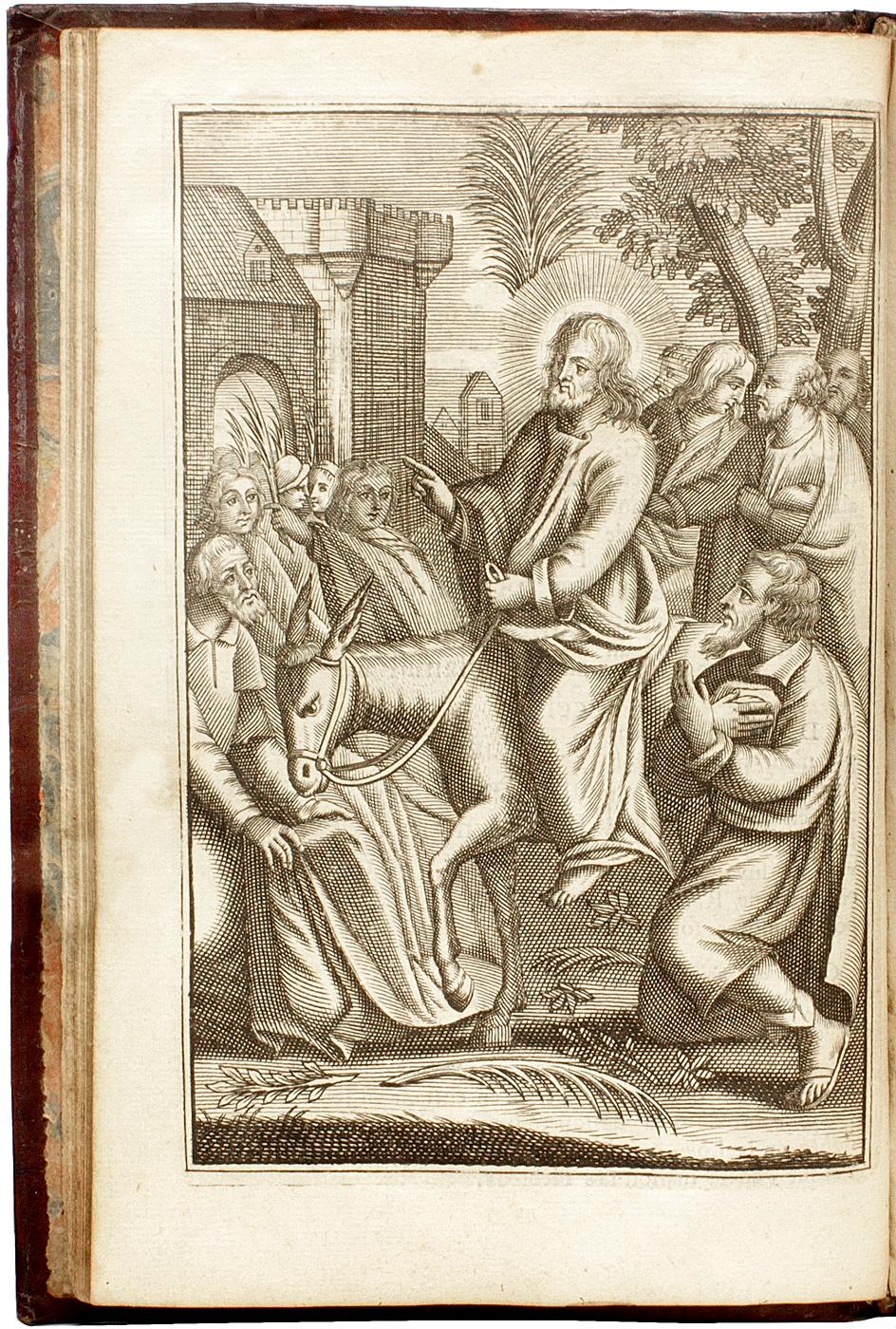 [MISSAL]. L'Office De La Semaine Sainte. GILT ARMS OF PHILIPPE II DUC D'ORLEANS In Good Condition For Sale In Hillsborough, NJ