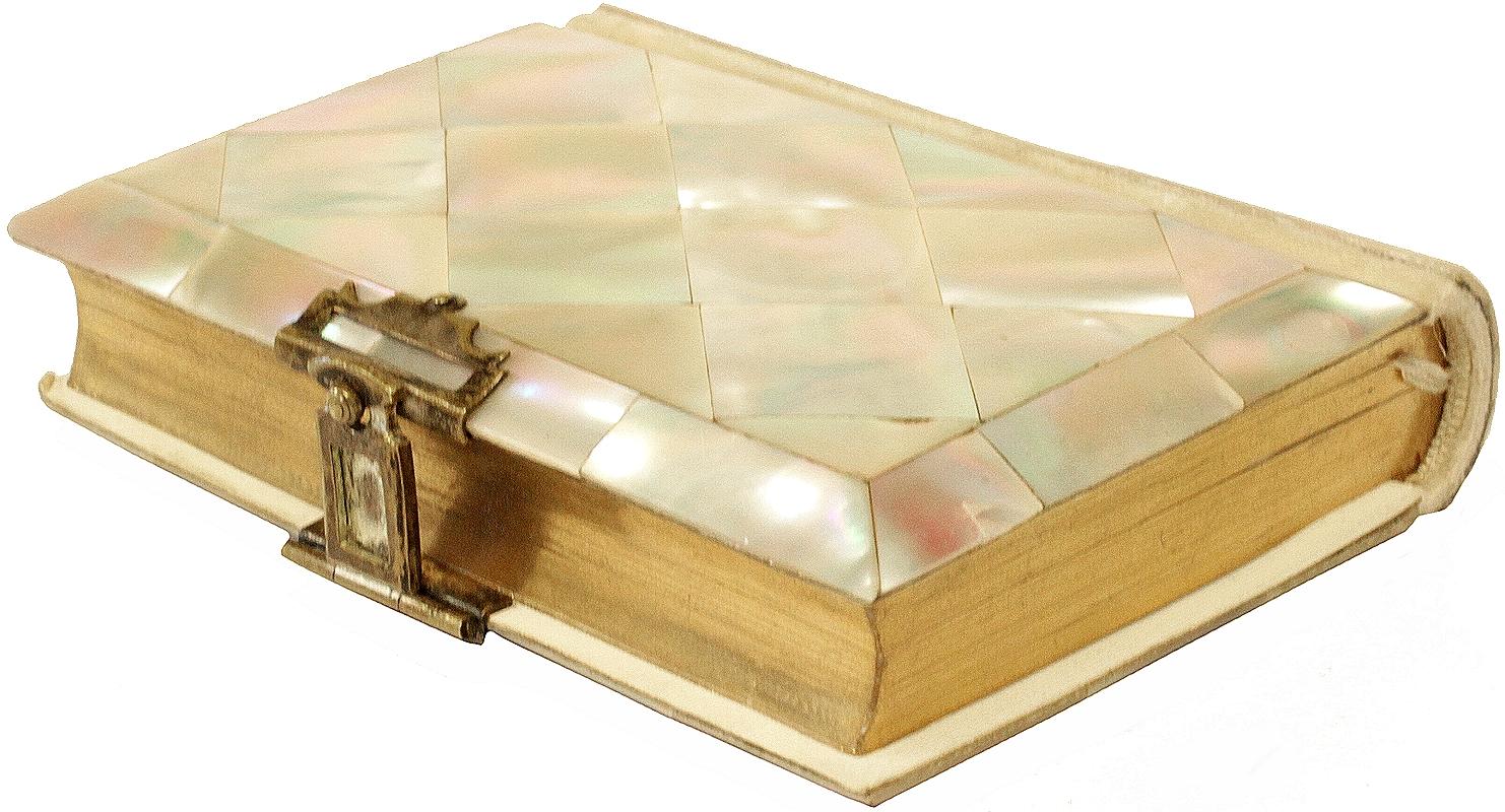 British [MISSAL]. Petit Paradis de L'ame Chretienne. IN A MOTHER-OF-PEARL BINDING