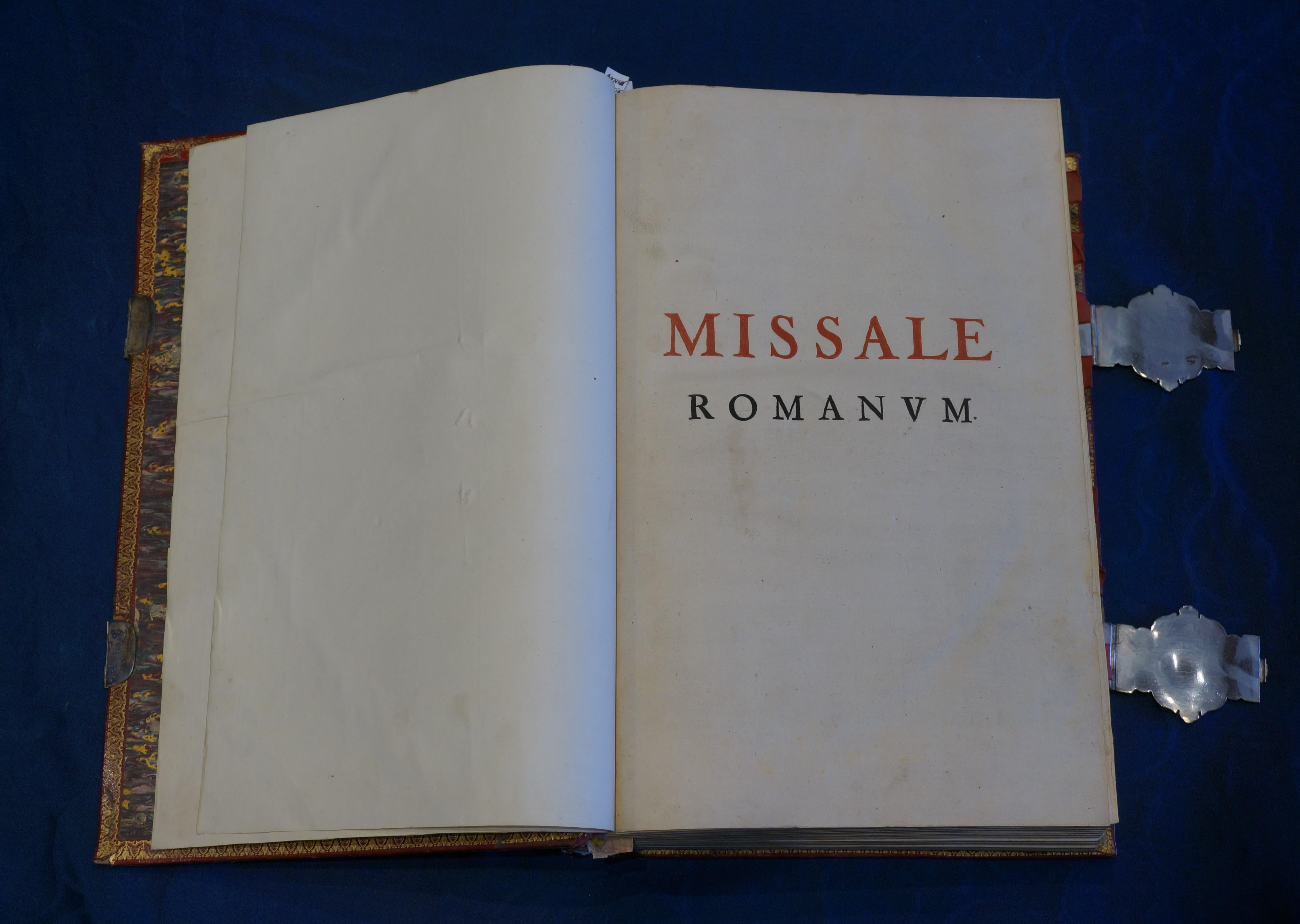 Missal with numerous engravings by Cornelis Galle, early 17th c. 1