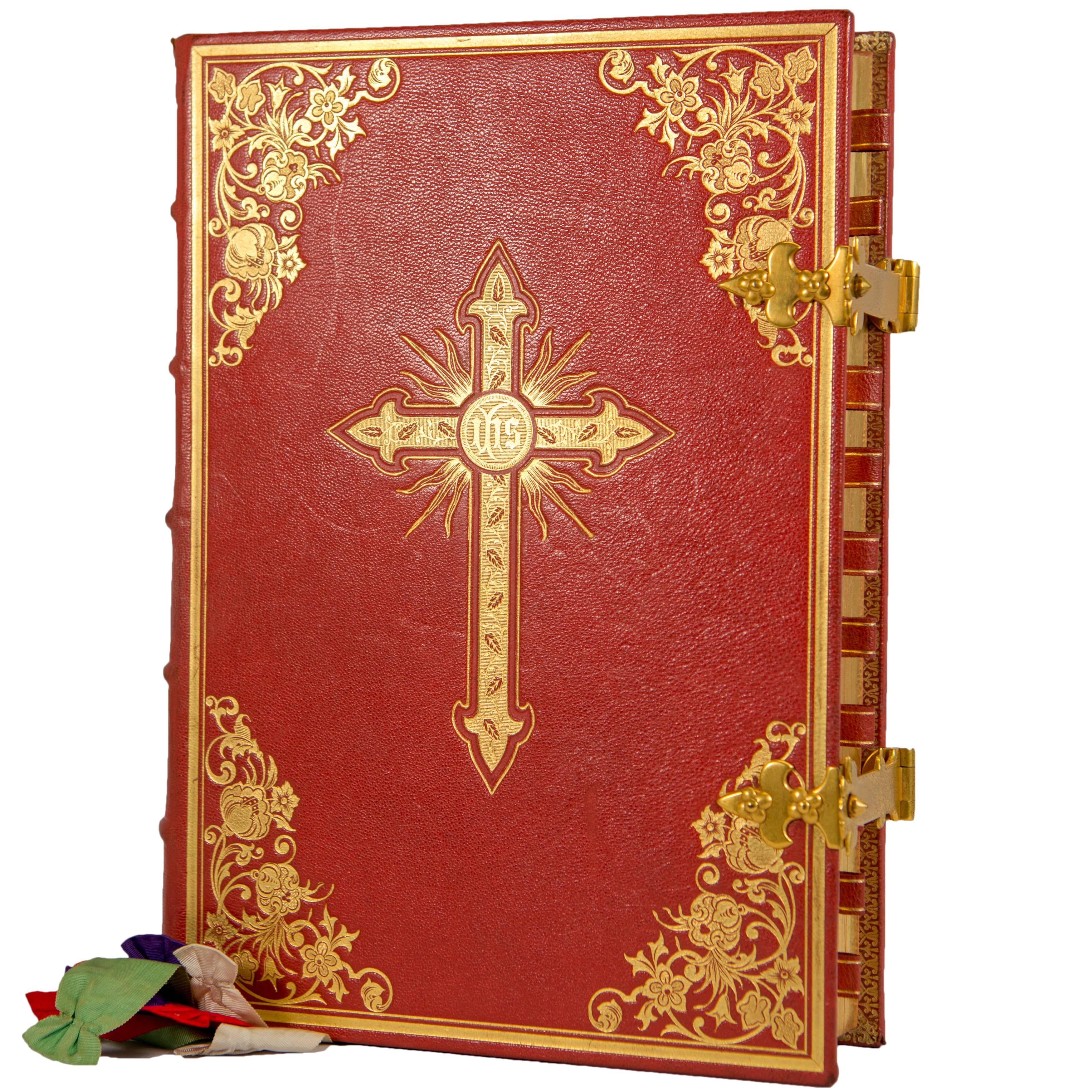 Missale Romanum, Vintage Catholic Church Missal for Mass Celebration in Latin