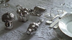 Missiaglia 1846 Sterling Silver Mushroom Pepper Grinder