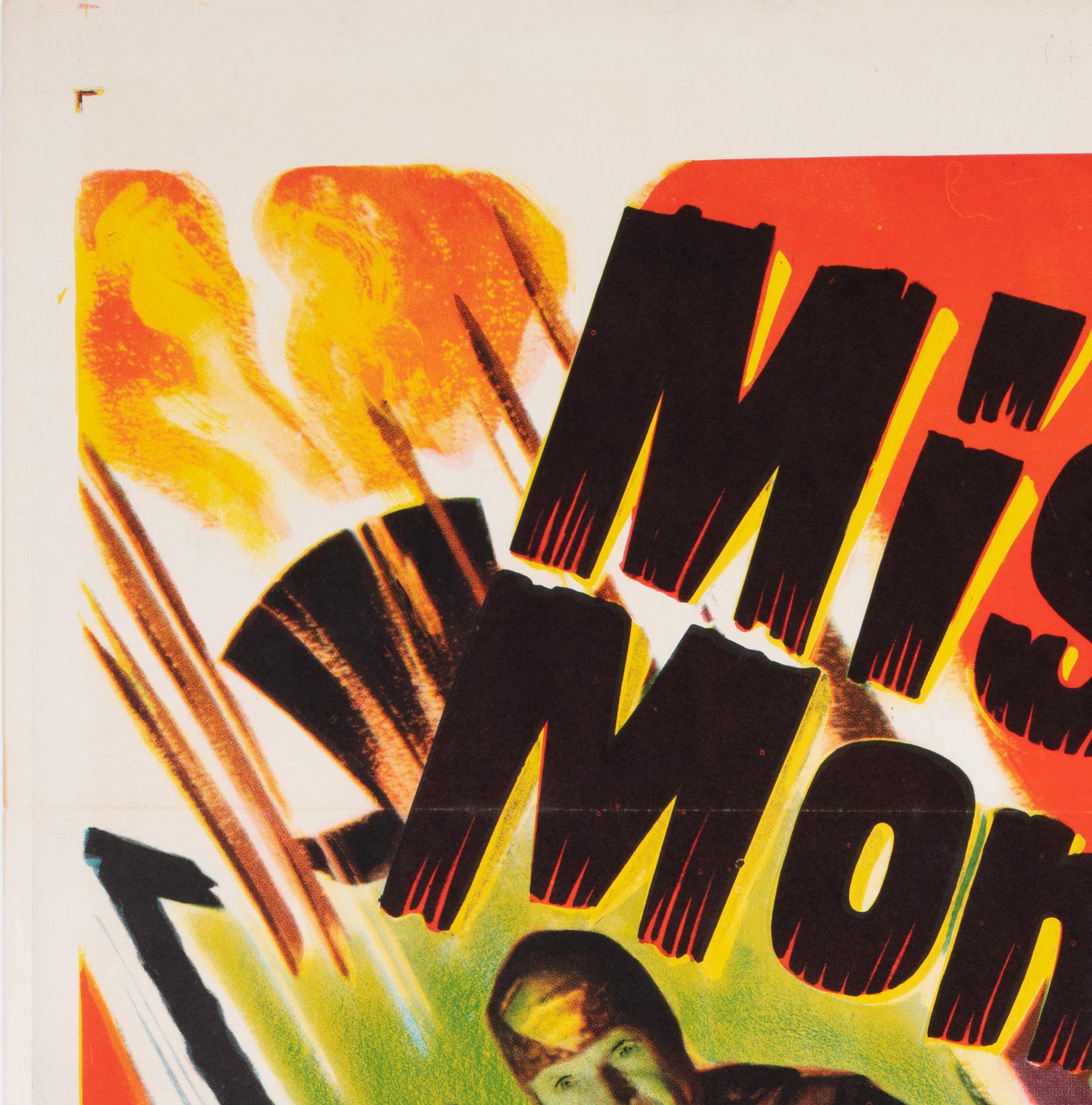 Américain Affiche américaine du film « Missile Monsters », 1958 en vente