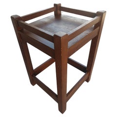 Mission Art's & Craft Quarter Sawn Oak Plant Stand