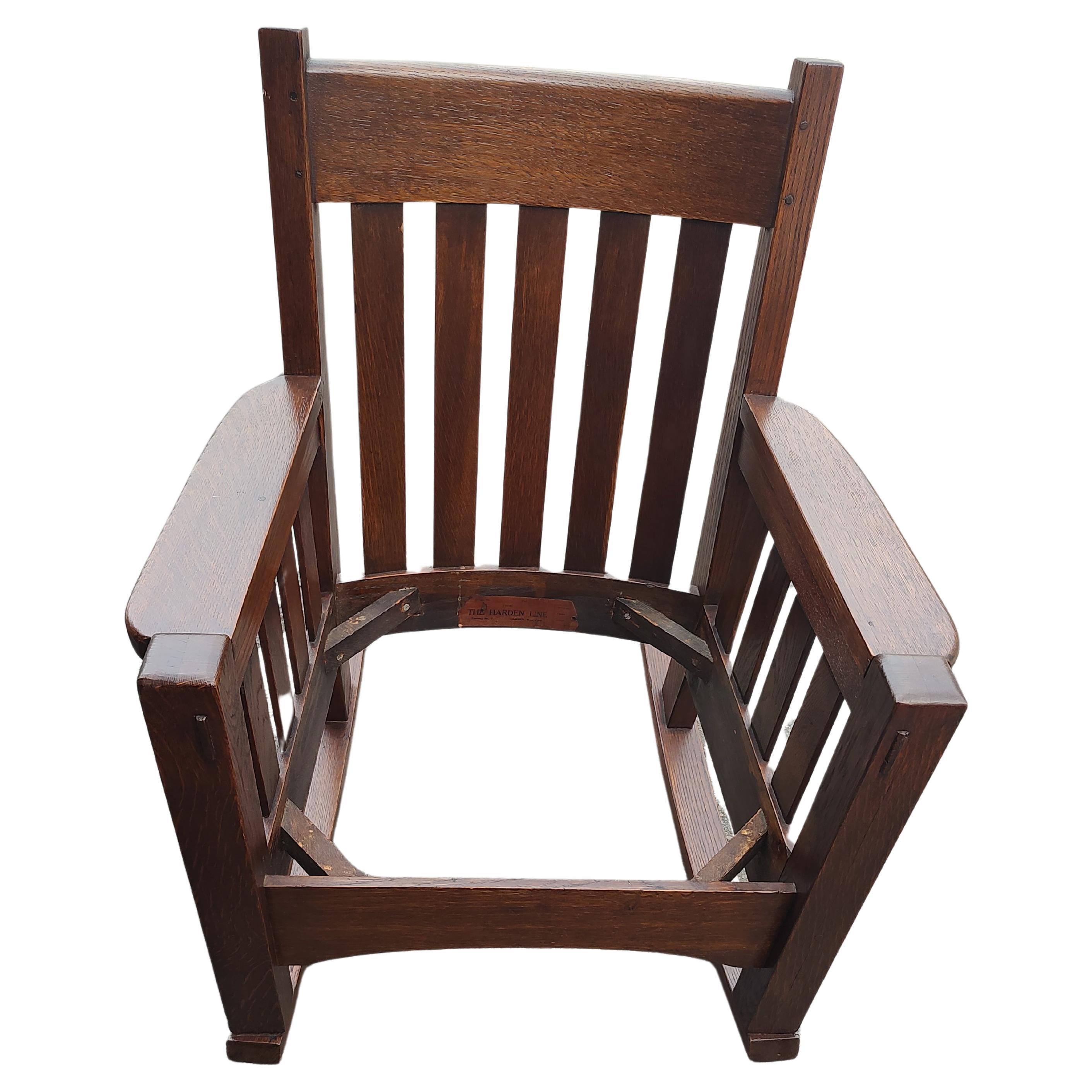 mission rocker antique