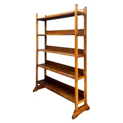 Used Mission Bookcase Shelf Bespoke General Store Industrial NYC Retail Display Shelf