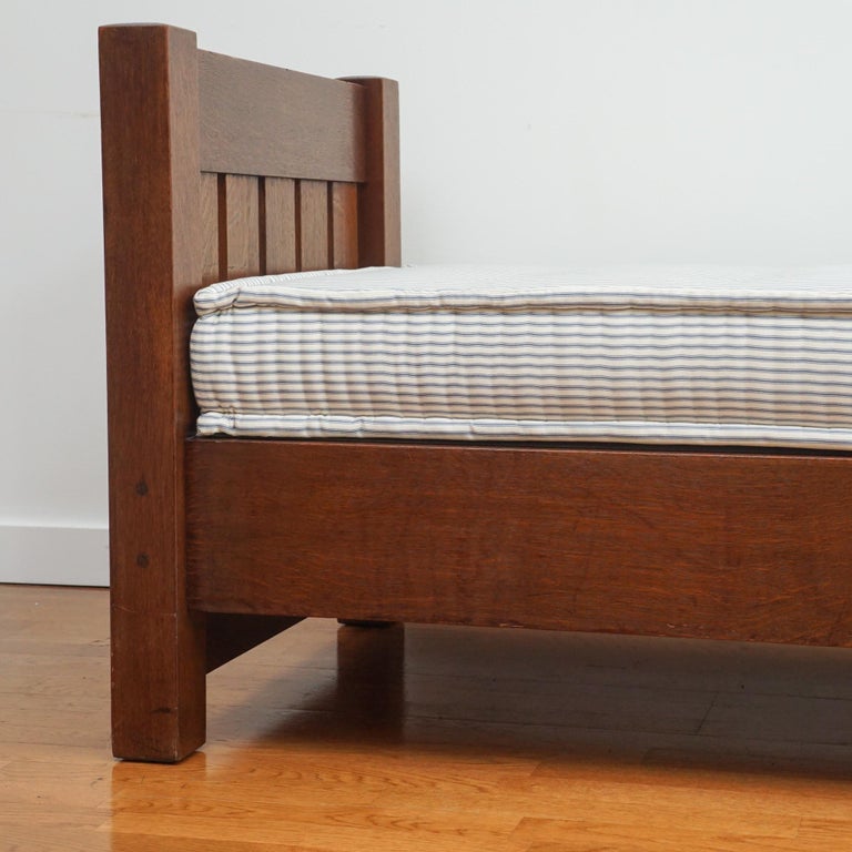 Mission Daybed with Custom French Mattress For Sale at 1stDibs