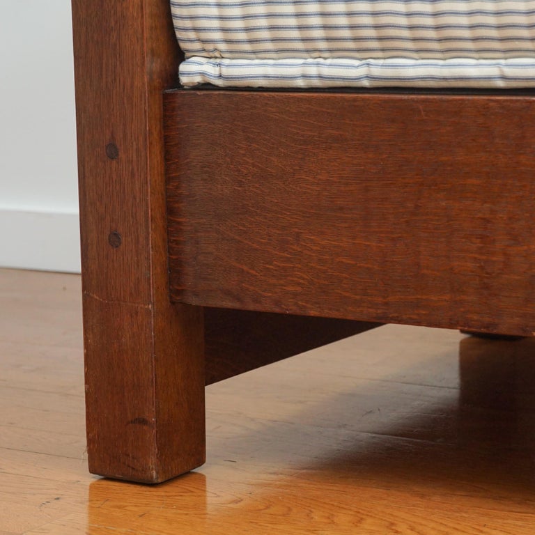Mission Daybed with Custom French Mattress For Sale at 1stDibs