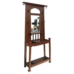 Mission Hall Tree with Drawer
