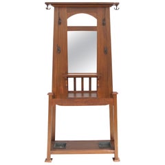 Mission Hall Tree with Drawer