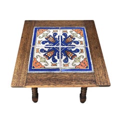 Mission Painted Top Side Table