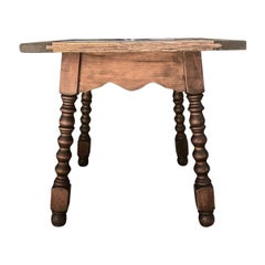 Mission Painted Top Side Table