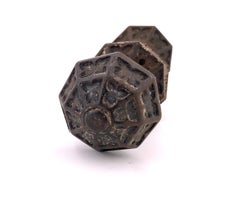 Mission Spanish Architectural Iron Doorknob Set