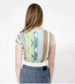 Mission Striped Knit Tee