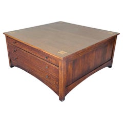 Vintage Mission Style Coffee Table by Stickley
