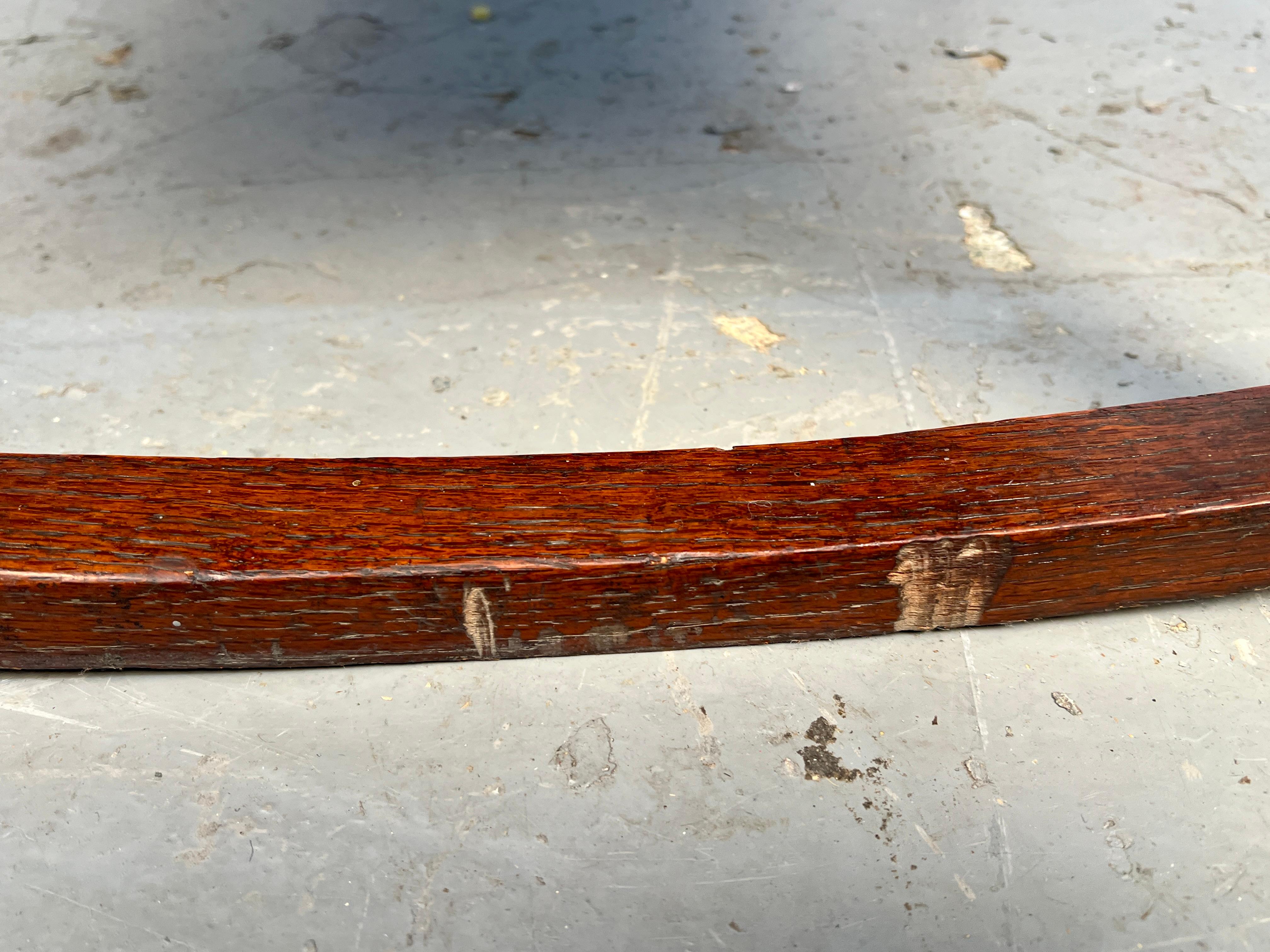 Mission Style Schaukelstuhl in Eiche im Angebot 4