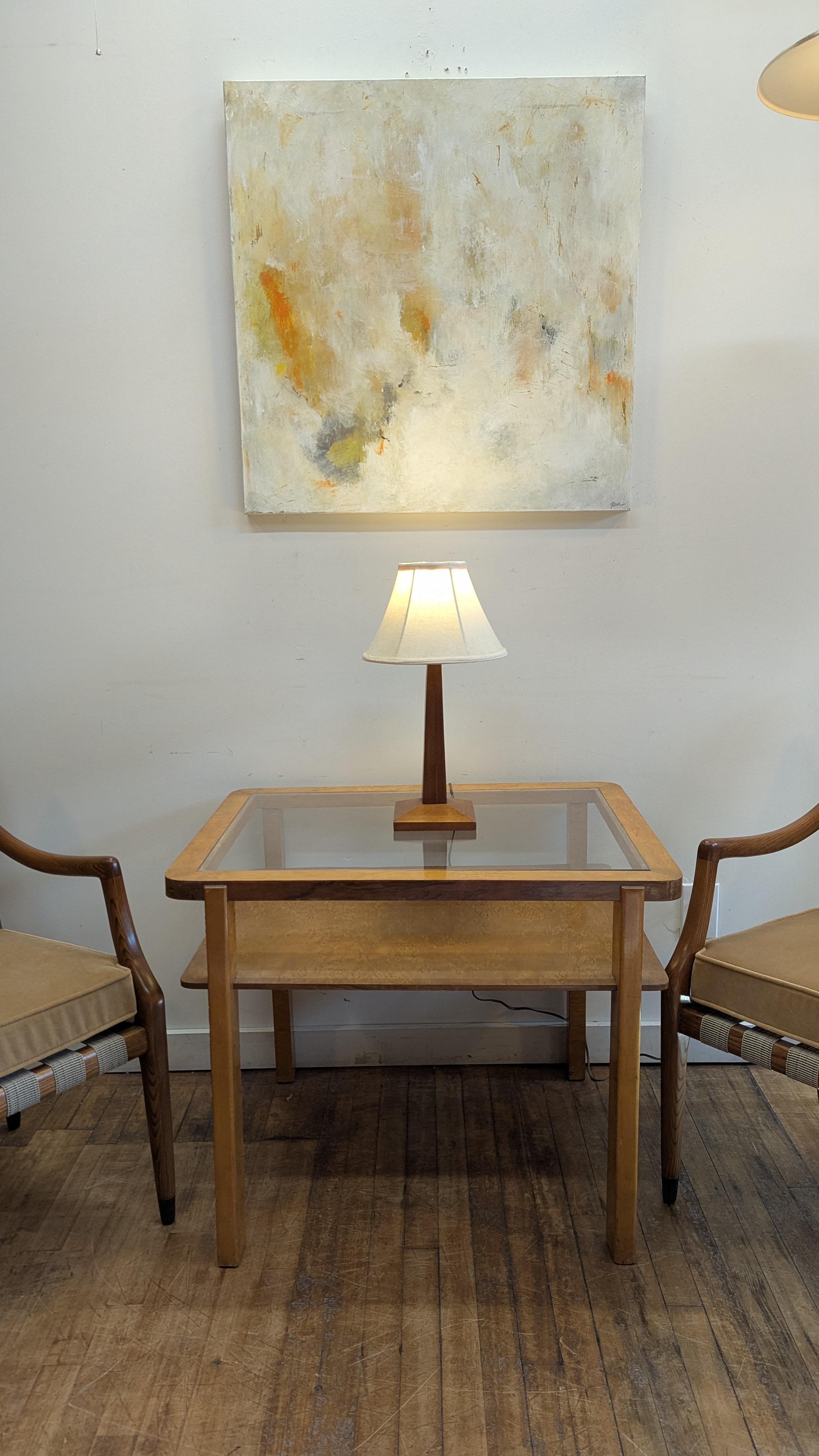 Mission Style Table Lamp 1940 For Sale 4