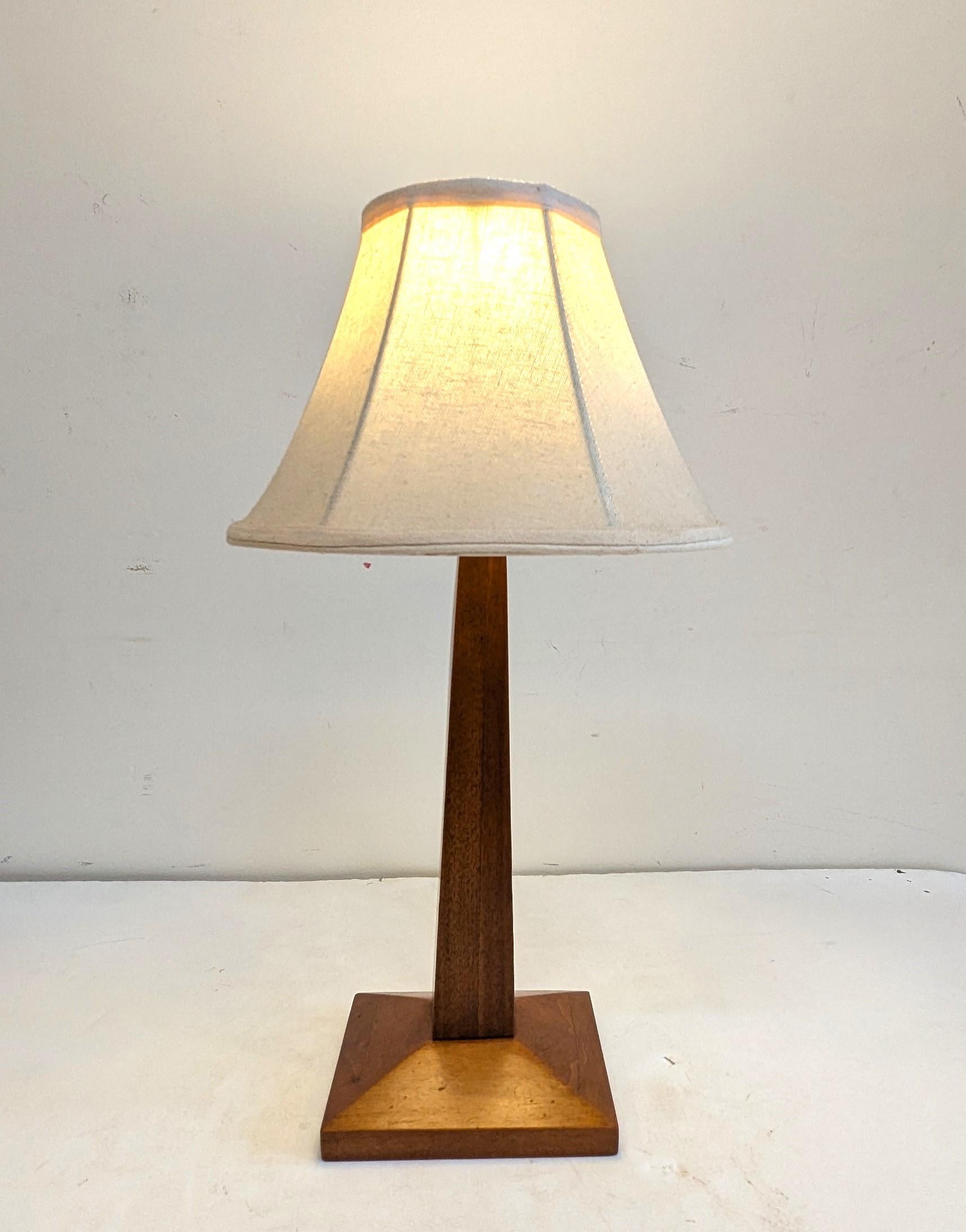 Mission Style Table Lamp 1940 For Sale 1