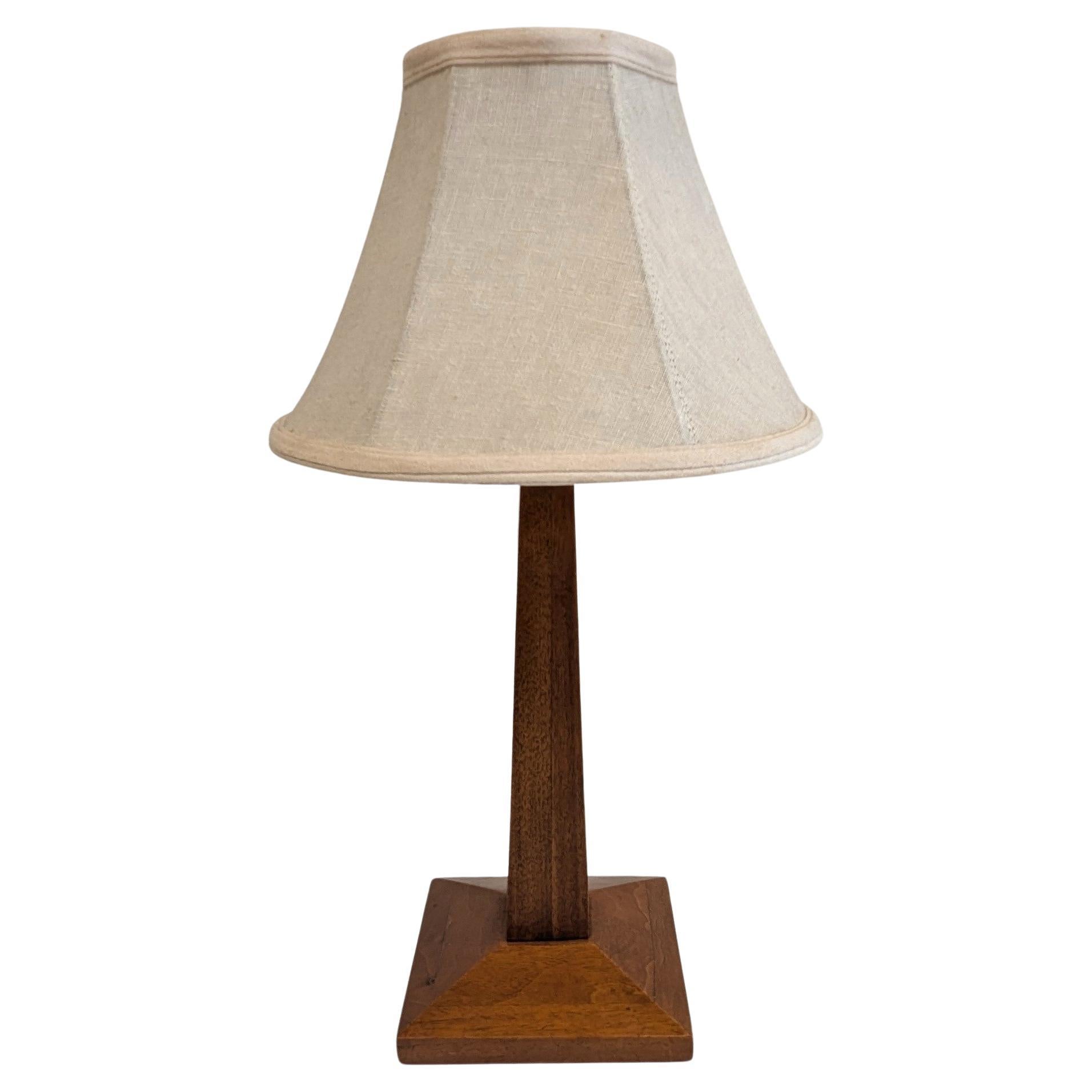 Mission Style Table Lamp 1940