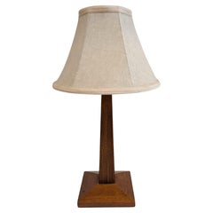 Mission Style Table Lamp 1940