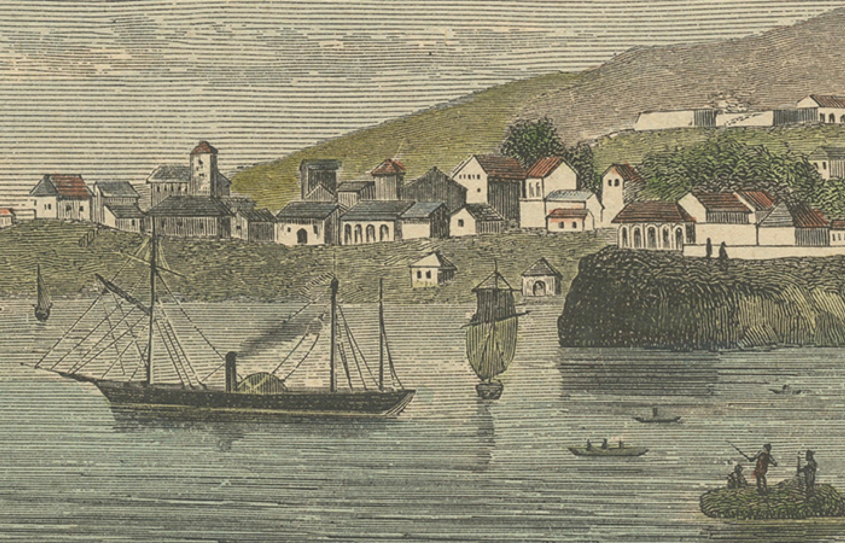 Fin du XIXe siècle Vues et activités de Freetown, Sierra Leone, 1893 en vente