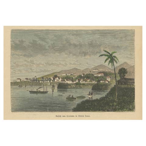Missionary Views and Activities in Freetown, Sierra Leone, 1893