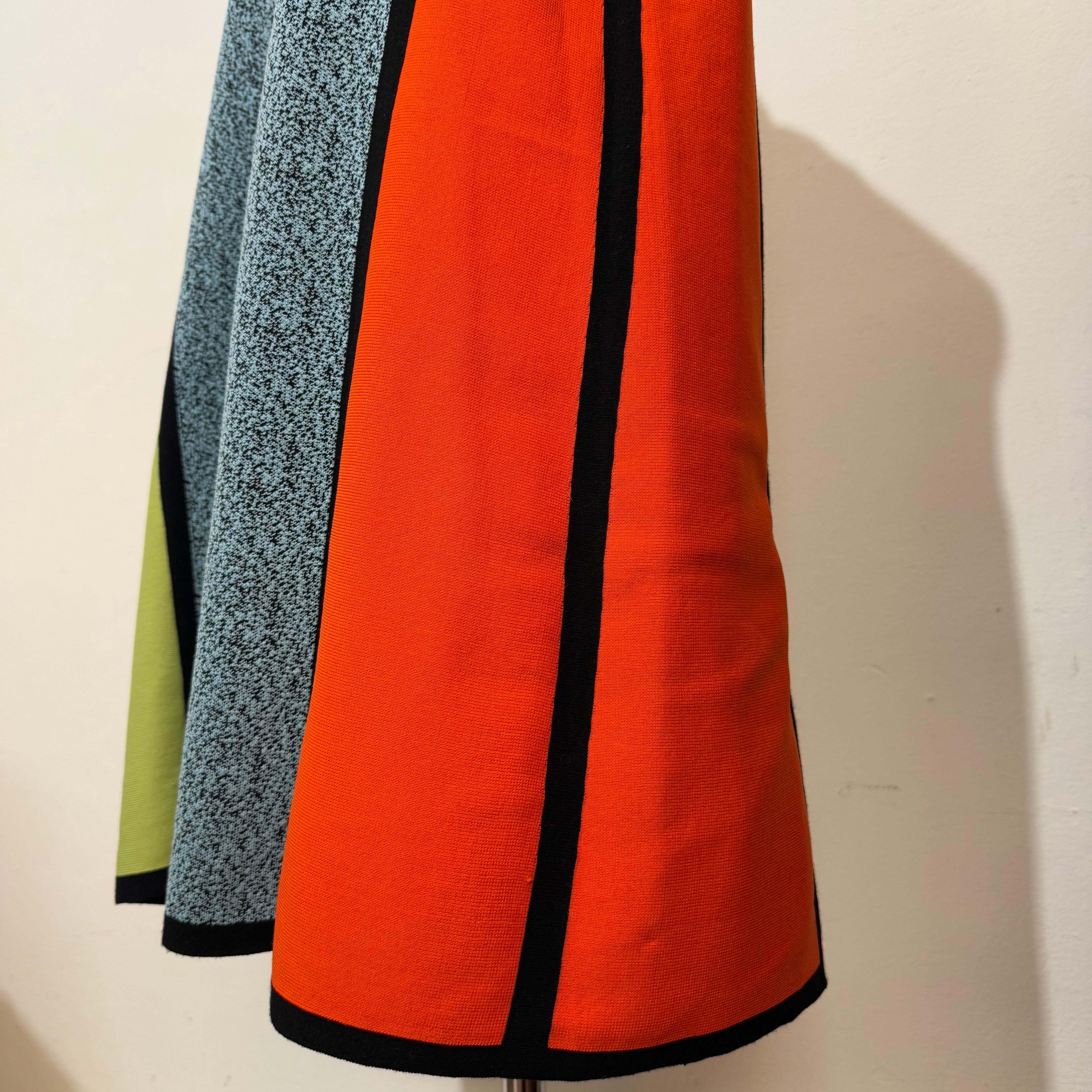 Missoni  4 Colors Sleeveless Dress Size M In Excellent Condition For Sale In Gazzaniga (BG), IT