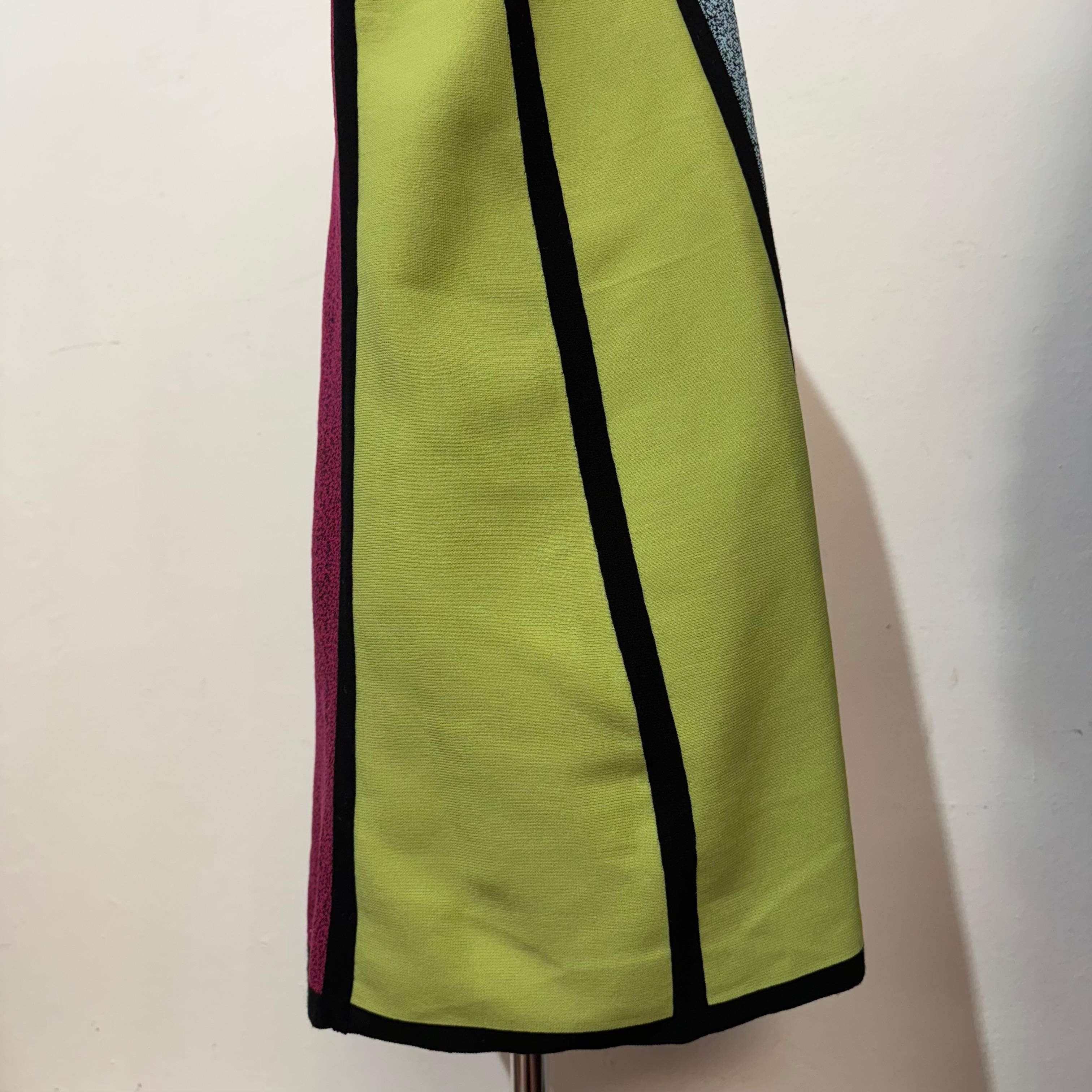 Women's Missoni  4 Colors Sleeveless Dress Size M For Sale