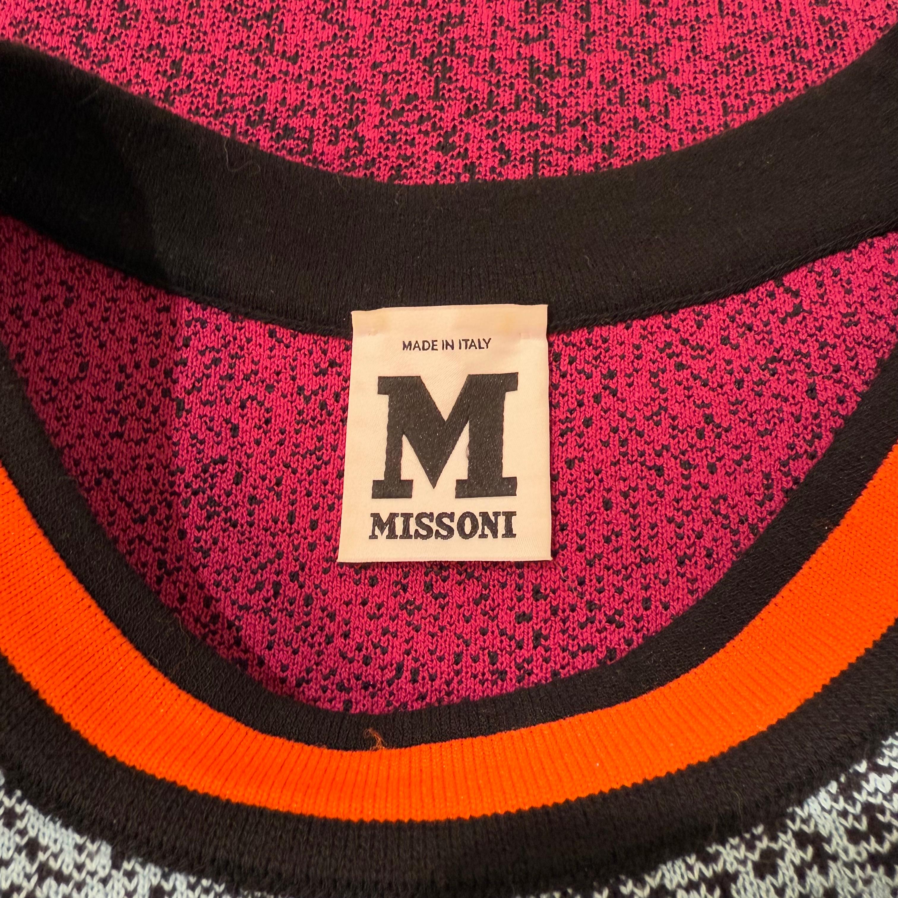 Missoni  4 Colors Sleeveless Dress Size M For Sale 3