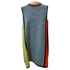 Missoni  4 Colors Sleeveless Dress Size M