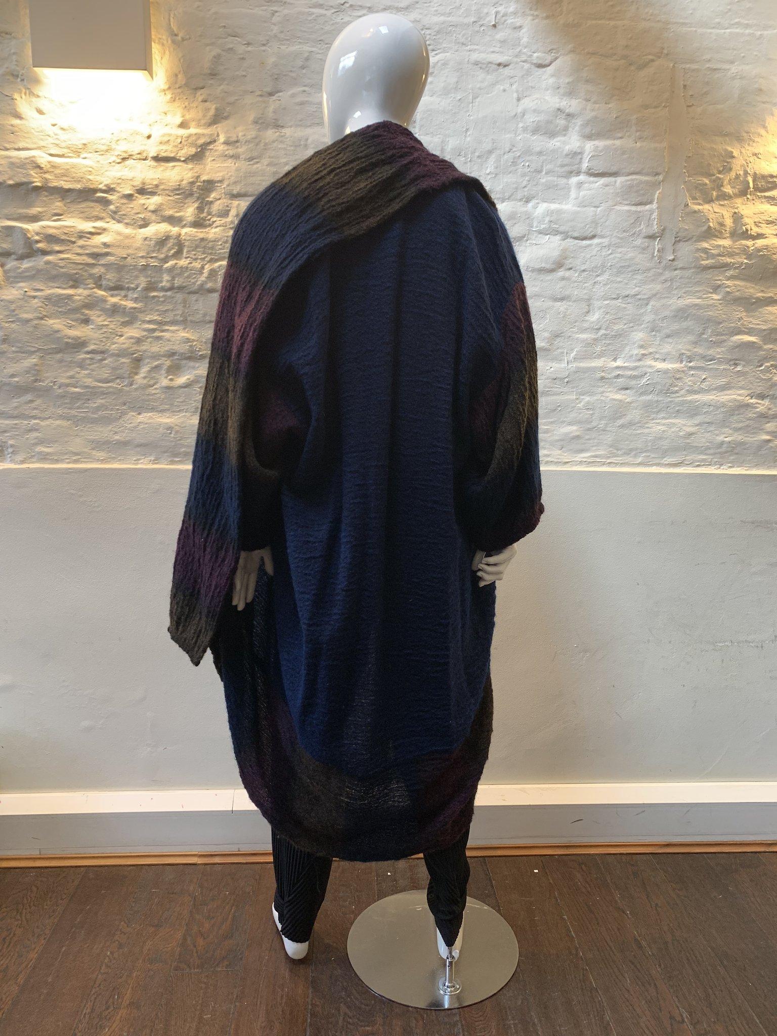 Missoni 90s Knit Drapery Coat In Good Condition In London, GB