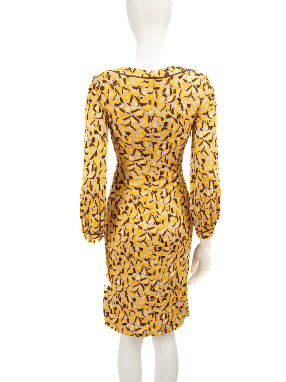 Arancia Missoni - Vestito al ginocchio con motivi astratti - taglia S