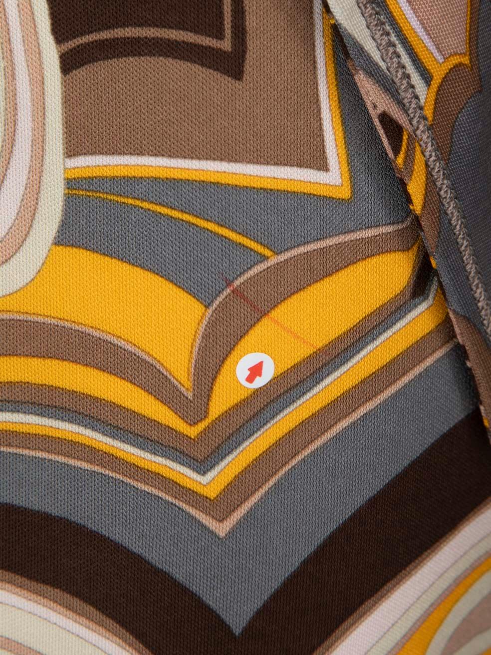 Missoni Abstract Patterned Long Sleeve Dress Size XS In Good Condition For Sale In London, GB