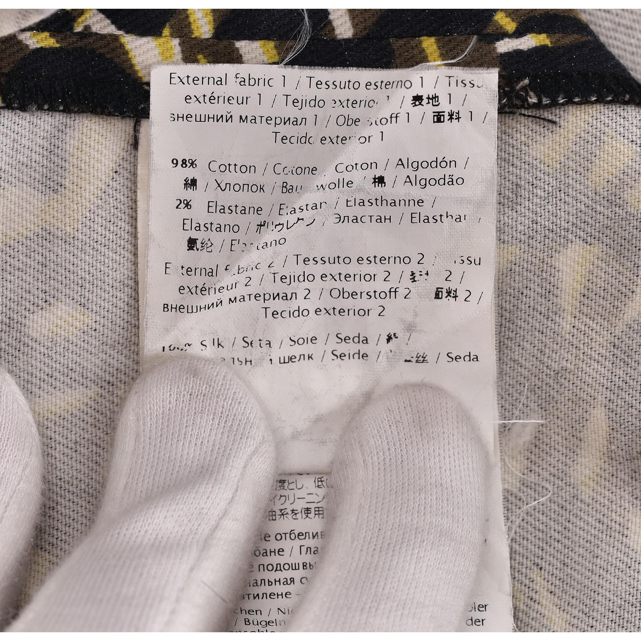 Vestito in seta e cotone con stampa animalier di Missoni in vendita 2