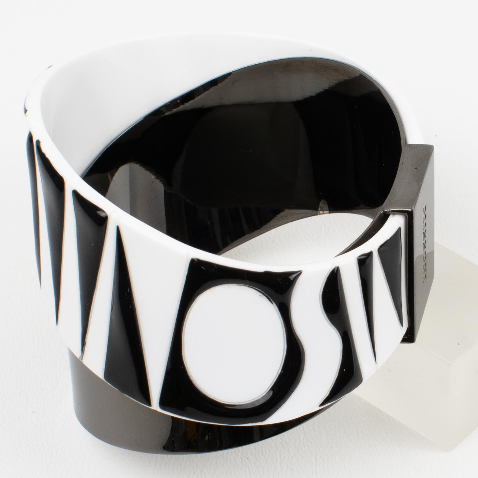 Missoni Bracelet jonc bicolore collection défilé 2014 Unisexe en vente