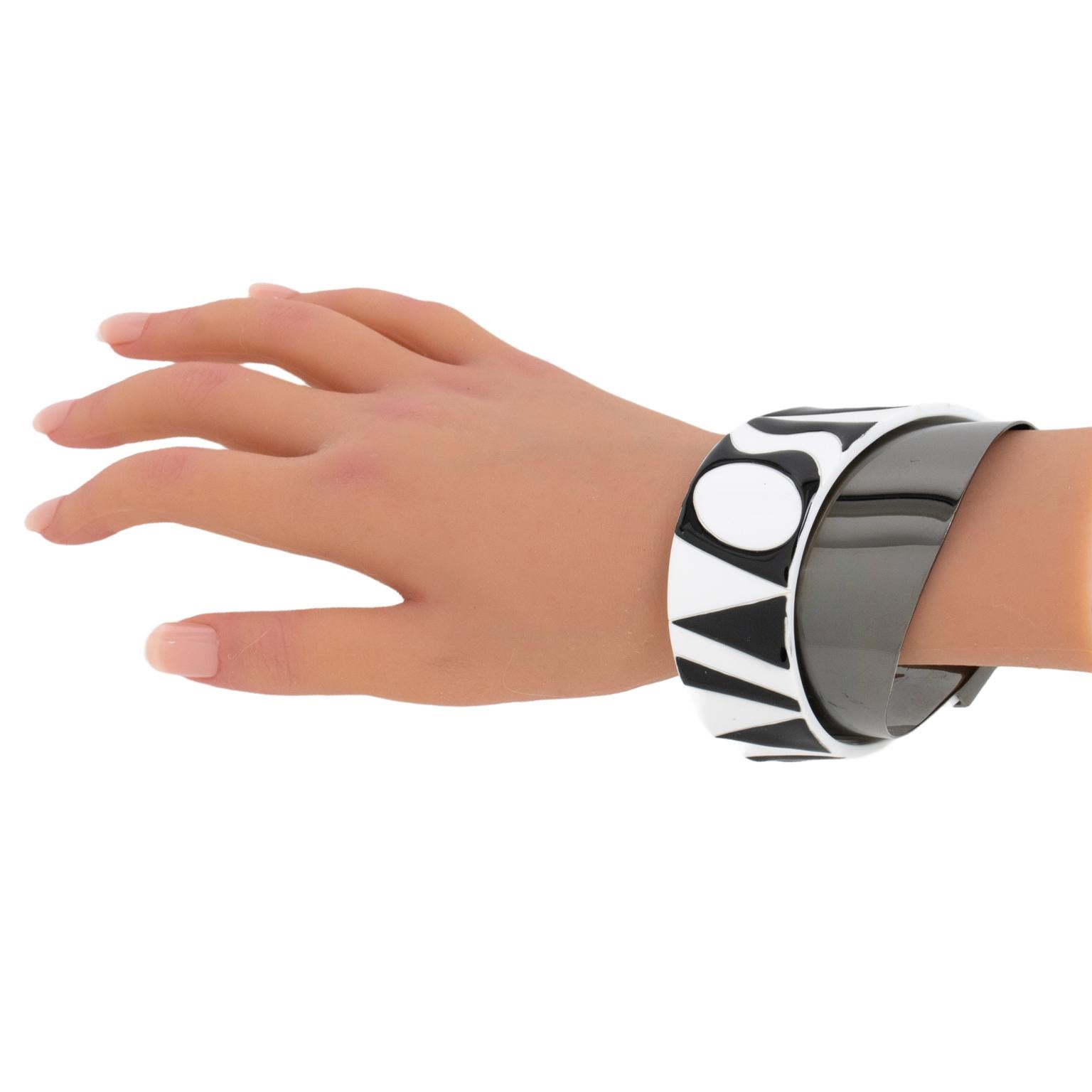 Missoni Bracelet jonc bicolore collection défilé 2014 en vente 4